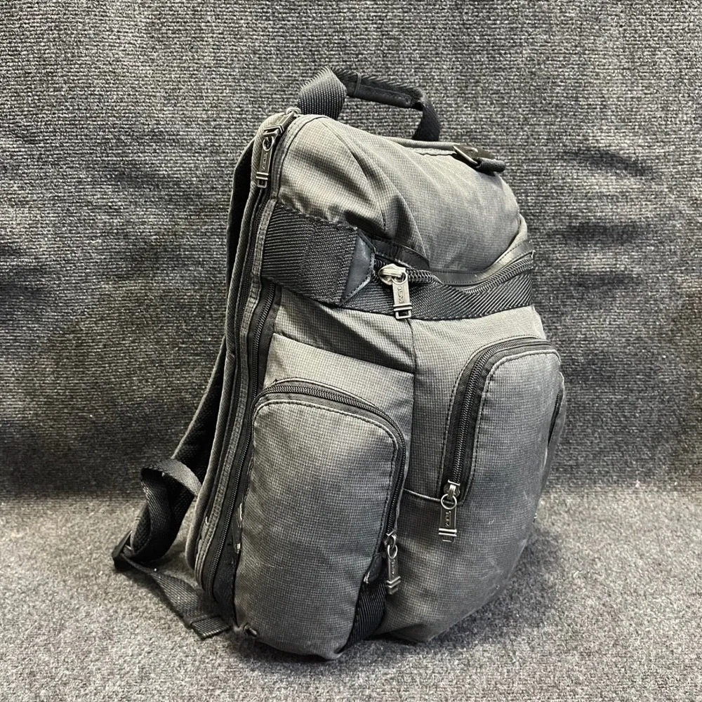 TUMI 63012D Nickerson Triple Pocket Expendable Travel Nylon Backpack 129286 2928